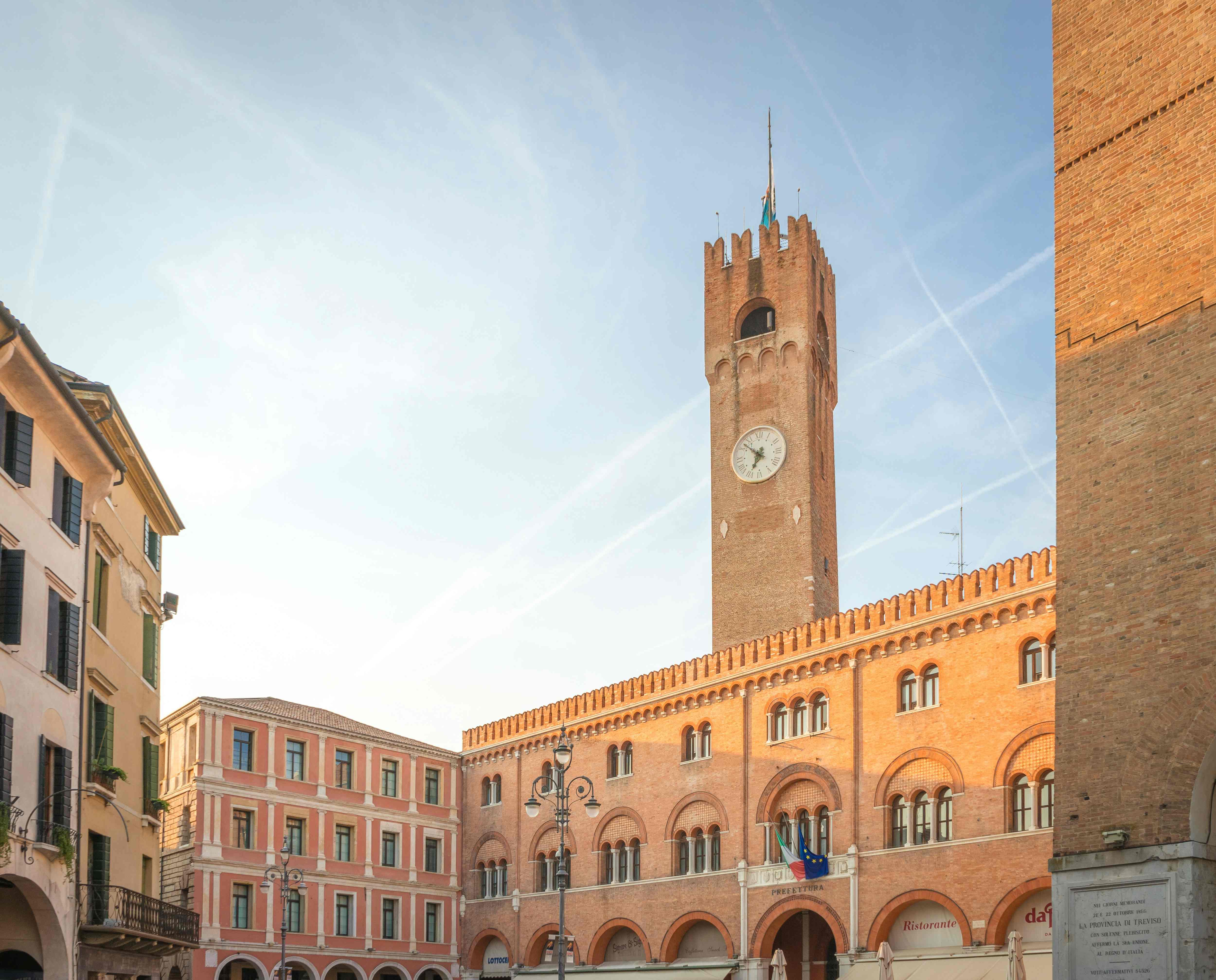 Open-air market in Treviso, Italy